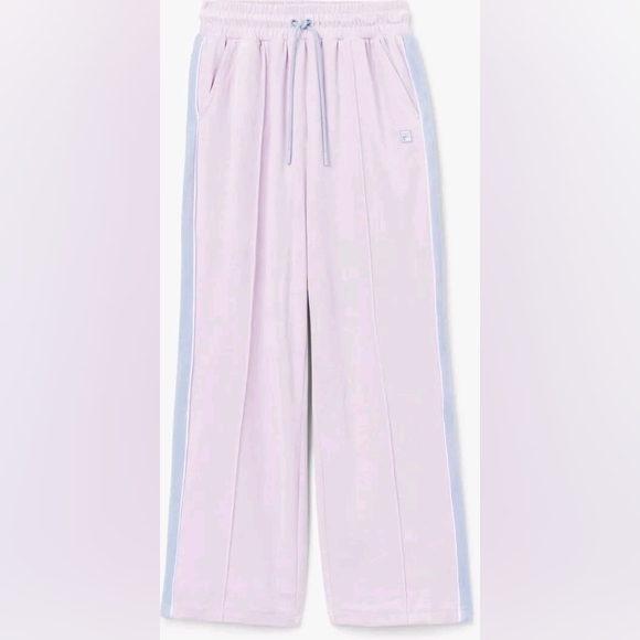 New Fila Valery Velour Track Pant 1X ORCHARD BOUQUET Drawstring NWT - Picture 9 of 12